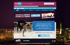 Screenshot Minisito Real Time_Step Up All