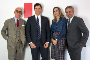 Dario Mezzano, Stefano Spadini, Isabelle Harvie-Watt e Dominique Delport